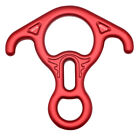 Rock Climbing Carabiner 50KN Descender Rappel Ring Buckle Rigging Belay Device