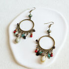 Bohemian Geometric Dreamcatcher Tassel Earrings Stylish Women's Fashion Jewelry