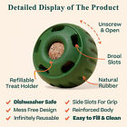 Dog Feeding Toy Woof Long-Lasting Dog Toy with Treat Tray Mold Pet Pupsicle Up