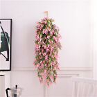 4PCS Hanging Artificial Plants Fake Lavender Home Porch Decor Party Vine Flower