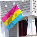 Pansexual Large Flag 90x150cm Trans Pride LGBT Lesbian Gay Rainbow Mardi Gras AU