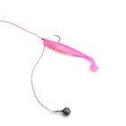 20X Soft Plastic Fishing Lures 70mm Paddle TAIL FLATHEAD Bream Bass Cod Lure New