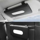 Car Tissue Box Cover Towel Sun Visor Paper Napkin Case Holder Organizer Storage