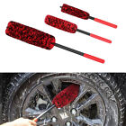 3X Wheel Clean Brushes Woolies Super Plush Soft Alloy Car Wheel Rim Cleaning Kit