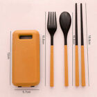 Portable Dinnerware Set Fork Folding Tableware Cutlery Chopsticks Travel