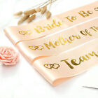 Bride To be Hens Party Sash Sashes Night Bachelorette Bridal Bridesmaid Sashes
