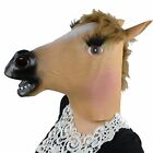 Horse Head Mask Female Latex Prop Animal Cosplay Costume Party Halloween