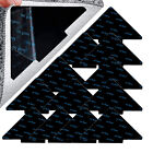 RUG GRIPPERS Non Slip Reusable Carpet Mat Gripper Anti Skid Washable Grip