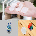 20PCS Mold Pendant Mould With Hanging Hole Jewelry Keychain Pendant DIY Craft AU