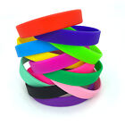 24PCS Silicone Wristbands Charm Rubber Bracelets Sportswear School Party Accesso