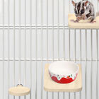 Hamster Parrot Play Stand Jump Platform Squirrel Cage Accessories Gear Pet Toy