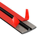 2pcs Car Windshield T-Shape Sealing Strip Window Gap Weatherproof Trim Roof Seal