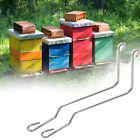 20x Stainless Steel Bee Hive Spring Clips Beekeeping Accessories & Screws AU