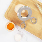 2PCS Stainless Steel Egg Shell Opener Cutter Cracker Boiled Egg Topper Separator