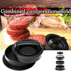 5in1 Hamburger Press Mould Stuffed Non-stick Burger Patty Maker Kitchen Tools AU