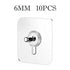 Punch-Free Self Adhesive Screw Sticker Wall Hanging Hook Nail Holder