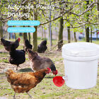 5PCS Automatic Chicken Water Cup Waterer Poultry Drinker Feeder Drinking Bowl