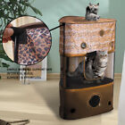 Cat climbing cat cage frame tent pet tree shelf cat pet cat house 3 layer house