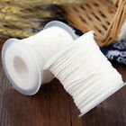 2-4x 61M/Roll Spool of Cotton Square Braid Candle Wicks Wick Core Candle Making