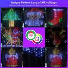 RGB Smart 400 LED Curtain String Light App Programmable DIY Hanging Fairy lamp