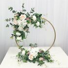 60cm Wedding Hoop Round Circle Arch Backdrop Flower Display Stand Background AU