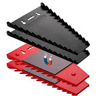 2X Wrench Organizer Magnetic Storage Rack Plastic Spanner Tools Holders 12 Slots