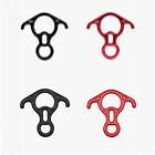 Rock Climbing Carabiner 50KN Descender Rappel Ring Buckle Rigging Belay Device