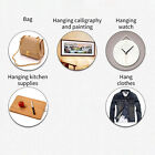 1/2Set Picture Hangers Hooks 30M Wire Photo Frame Hanging D Ring Stainless Steel