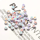 13 Colour Elastic Beading Thread Cord String Bracelet Alphabet Letter Cube Beads