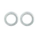 50pcs Car Engine Oil Crush Washers Drain Plug Gaskets 14mm ID. 22mm OD. Aluminum