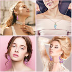 190Pcs Silicone Dream Catcher Feather Earring Resin Mold Jewelry Pendant Mould