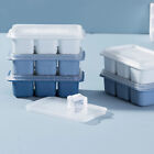 3/6X Large Ice Cube Tray Mold With Lid Home Kitchen Ice Maker Plastic Mould Tool