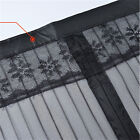 1X Magic Magnetic Door Mesh Net Black Fly Screen Mosquito Bug Curtain Hands Free