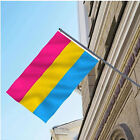 Pansexual Large Flag 90x150cm Trans Pride LGBT Lesbian Gay Rainbow Mardi Gras AU