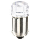 4X BA9S BAYONET WHITE LED LIGHT BULB 2SMD 2835 PARKER CAR GLOBE INTERIOR LED 12V