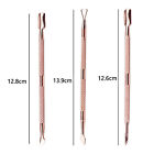 3pcs Cuticle Peeler Scraper Remove Gel Nail Polish and Pusher Spoon Nail Cleaner