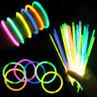 100-1000 Mixed Colour Glow Sticks Bracelets Party Glow In the Dark Glowsticks AU