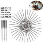 100PCS Domestic Sewing Machine Needles Assorted Craft For Singer Brother AU NEW