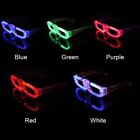 5Pcs LED Light Up Glasses Glow Party Glasses for Festival Rave Night Events AU