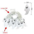 Christmas Light-Up Ghost Outdoor Garden Decoration Horror Props Decor Hallowmas