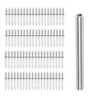 100Pcs Double-Head Skirting Thread Seamless Nail,Skirting Line No Marks Nail AUS