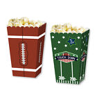 24pcs Football Party Popcorn Cookie Boxes Touchdown Celebration Dessert Supplies