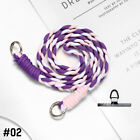 Braid Mobile Phone Lanyard Strap Hanging Neck Strap With Free Metal Patch OZ