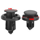 100pcs 8mm Hole Car Plastic Rivets Body Fastener Bumper Push Clips for Nissan