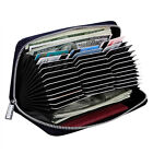 RFID 36 Card Slots Antimagnetic Genuine Leather Long Credit Card Wallet Purse