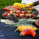 10PCS Charcoal BBQ Grill Mesh Mat Non-Stick Cooking Barbecue Liner Sheet AU