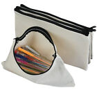 10PCS Canvas Zipper Pouch Bags Canvas Makeup Bags Pencil Case Blank DIY Craft