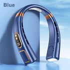 8000mAh Hanging Cooler with LED Lights Neck Fan Cooling Neckband Digital Display