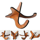 Folding Guitar Stand Floor Rack Electric Acoustic Bass Gig Holder Portable Wood