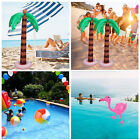 4PCS 90cm Inflatable Blow Up Palm Tree Hawaiian Luau Pool Beach Party Decoration